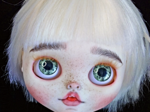 Custom Blythe doll Eva, Art Collectors Doll